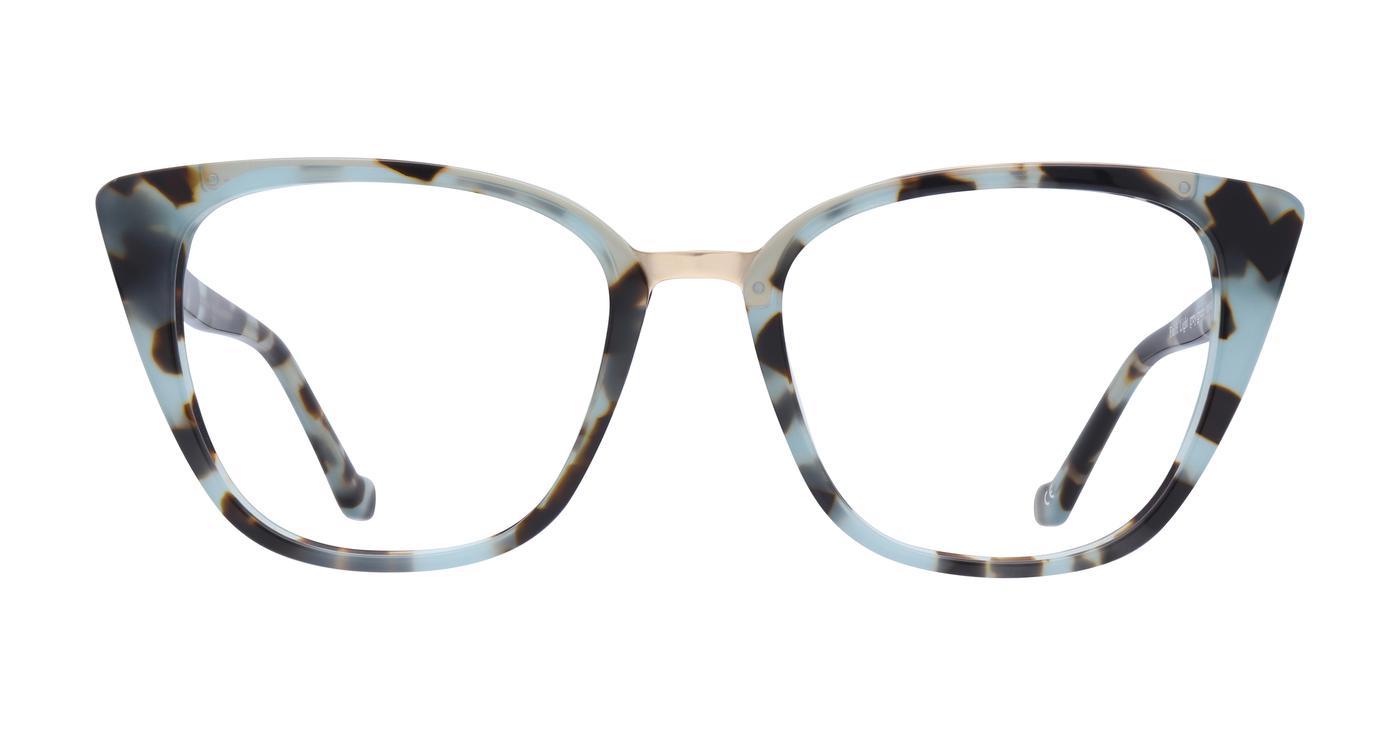 Glasses Direct Faith  - Light Grey/ Green - Distance, Basic Lenses, No Tints