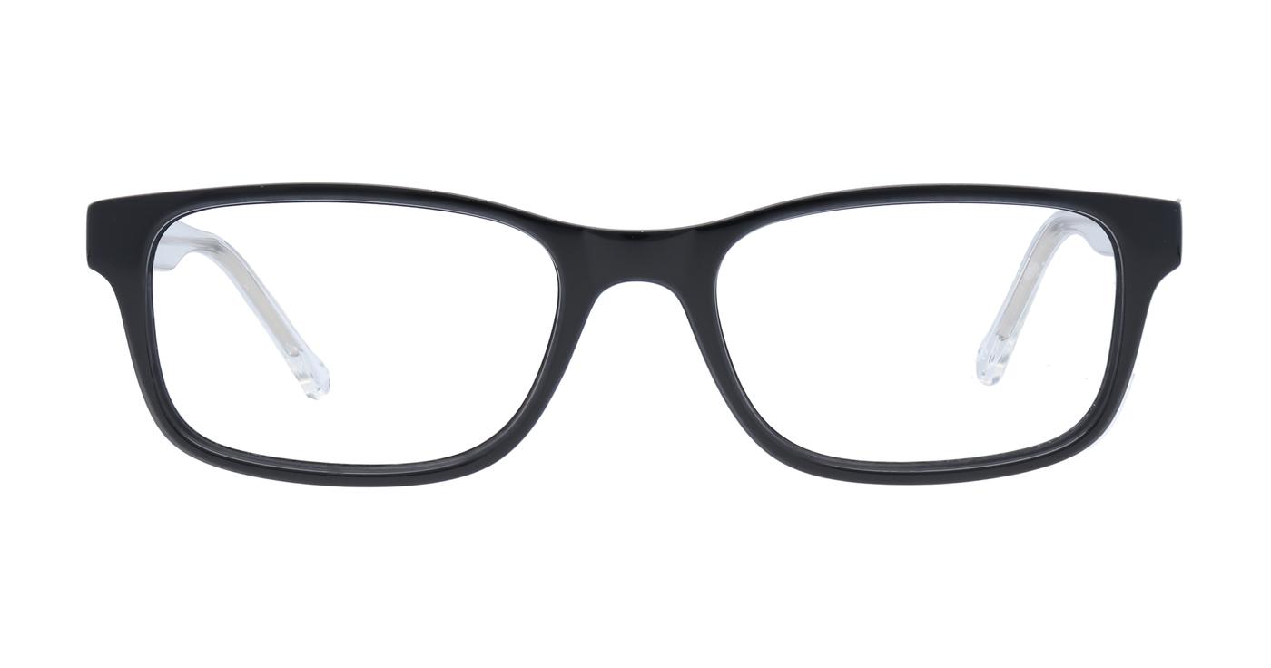 Glasses Direct Skylar  - Black - Distance, Basic Lenses, No Tints