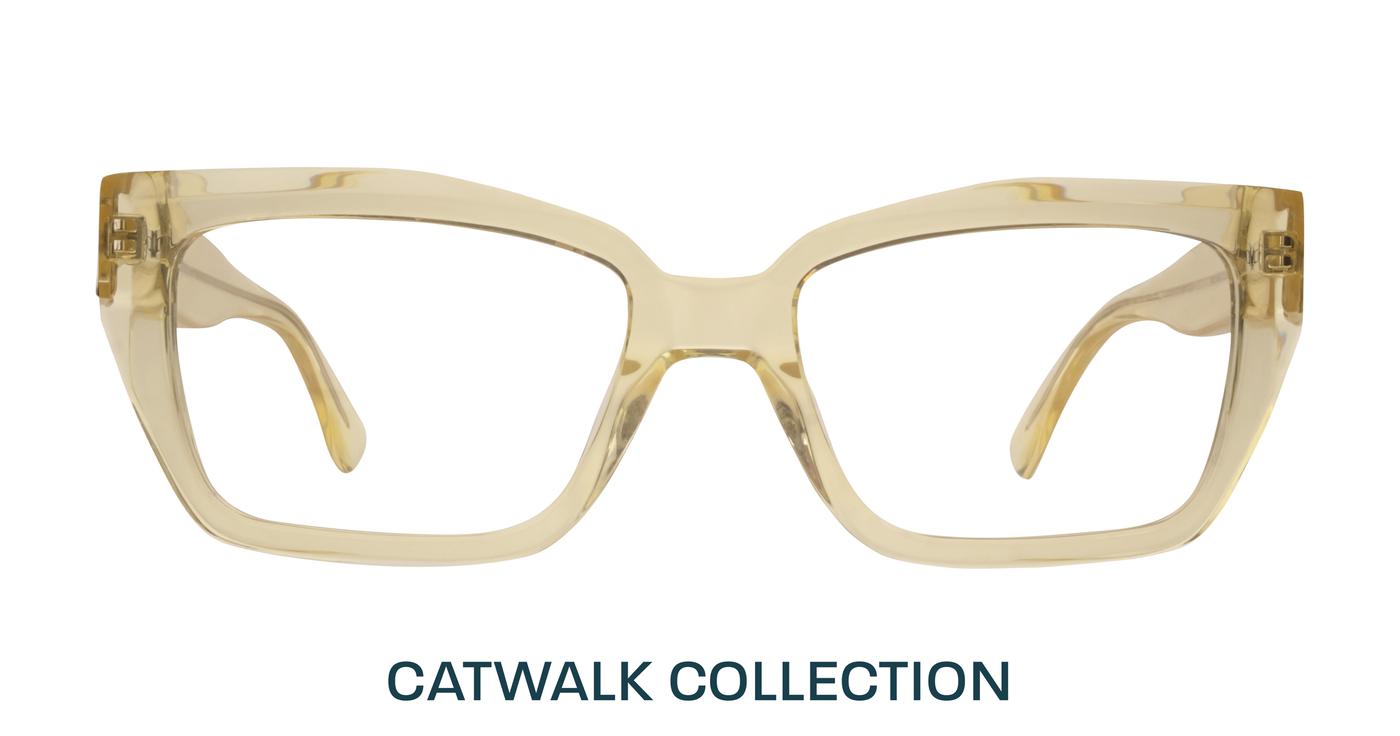 Scout  Hallie  - Crystal Yellow - Distance, Basic Lenses, No Tints