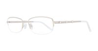 Gold Aspire Arielle Rectangle Glasses - Angle