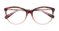 Gradient Brown Aspire Beatrice Cat-eye Glasses - Flat-lay
