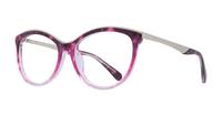 Gradient Pink Aspire Beatrice Cat-eye Glasses - Angle