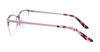 Matte Pink Aspire Gwen Rectangle Glasses - Side