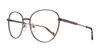 Matte Pink Aspire Jane Oval Glasses - Angle
