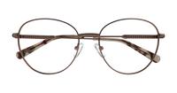 Matte Pink Aspire Jane Oval Glasses - Flat-lay