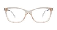 Blonde Aspire Luna Rectangle Glasses - Front