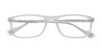 Crystal Ben Sherman Newgate Rectangle Glasses - Flat-lay