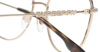 Light Gold Burberry BE1376 Round Glasses - Detail