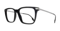 Black Burberry BE2378 Round Glasses - Angle