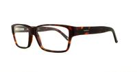 Dark Tortoise Carrera CA6178 Rectangle Glasses - Angle