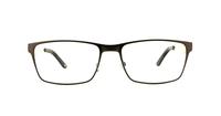 Matt Gunmetal Carrera CA7584 Rectangle Glasses - Front