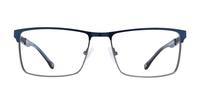 Navy Champion CU1022 Rectangle Glasses - Front