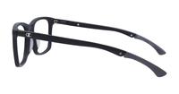Matte Black Champion CULIT300 Square Glasses - Side