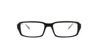 Black Converse Digital Rectangle Glasses - Front