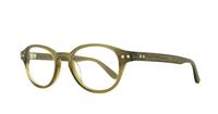 Olive Converse Spare Change Round Glasses - Angle