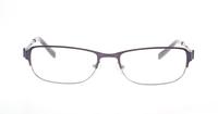 Purple/Gunmetal Converse Spraypaint Rectangle Glasses - Front