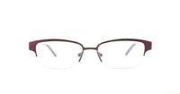 Purple Cosmopolitan C102 Oval Glasses - Front