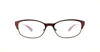 Purple Cosmopolitan C109 Oval Glasses - Front