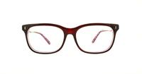 Brown Cosmopolitan C201 Square Glasses - Front