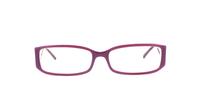 Black Stripe Cosmopolitan C203 Rectangle Glasses - Front