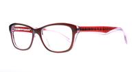 Black Cosmopolitan C208 Square Glasses - Angle