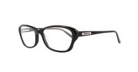 Black Cosmopolitan C211 Oval Glasses - Angle