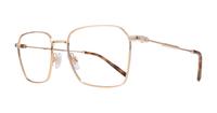 Gold Dolce & Gabbana DG1350 Oval Glasses - Angle