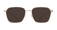 Gold Dolce & Gabbana DG1350 Oval Glasses - Sun