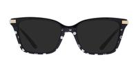 Black / Pois Dolce & Gabbana DG3345 Rectangle Glasses - Sun