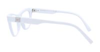 White Dolce & Gabbana DG3359-53 Cat-eye Glasses - Side