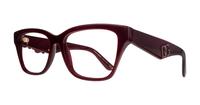 Bordeaux Dolce & Gabbana DG3370 Rectangle Glasses - Angle