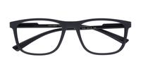 Matte Black Dolce & Gabbana DG5062 Rectangle Glasses - Flat-lay