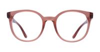 Transparent Pink Dolce & Gabbana DG5083 Round Glasses - Front