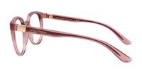 Transparent Pink Dolce & Gabbana DG5083 Round Glasses - Side
