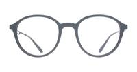 Matte Grey Emporio Armani EA3225-50 Round Glasses - Front