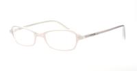 Lilac Ghost Butterfly Oval Glasses - Angle
