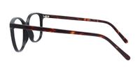 Black / Tortoise Glasses Direct Alora Round Glasses - Side