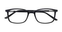 Shiny Black Glasses Direct Ashlyn Rectangle Glasses - Flat-lay