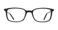 Shiny Black Glasses Direct Ashlyn Rectangle Glasses - Front