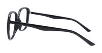 Shiny Black Glasses Direct Becca Square Glasses - Side