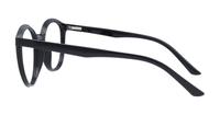 Shiny Black Glasses Direct Bevis Round Glasses - Side
