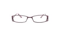 Plum Glasses Direct Bonifay Rectangle Glasses - Front