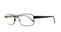 Black Glasses Direct Cliveden Rectangle Glasses - Angle