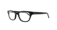 Black Glasses Direct Cosmopolitan Square Glasses - Angle