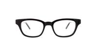 Black Glasses Direct Cosmopolitan Square Glasses - Front