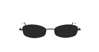 Black Glasses Direct Cushy Oval Glasses - Sun