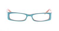 Light Blue Glasses Direct Daiquiri-1 Rectangle Glasses - Front