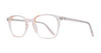 Shiny Crystal Nude Glasses Direct Dax Oval Glasses - Angle