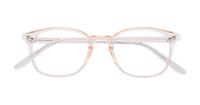 Shiny Crystal Nude Glasses Direct Dax Oval Glasses - Flat-lay