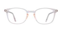 Shiny Crystal Nude Glasses Direct Dax Oval Glasses - Front